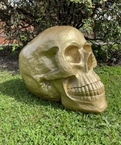 Large Skull in Gold
