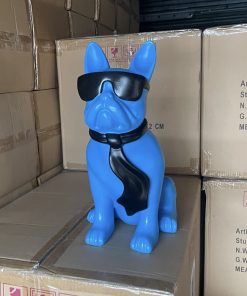 Blue French Bulldog in Sun Glasses