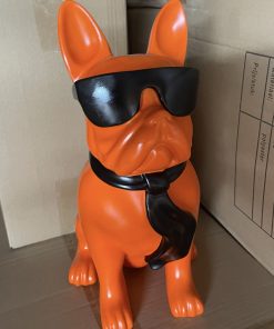 Orange French Bulldog in Sun Glasses