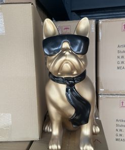 Gold French Bulldog in Sun Glasses