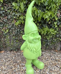 Large 95cm Tall Garden Gnome in Green